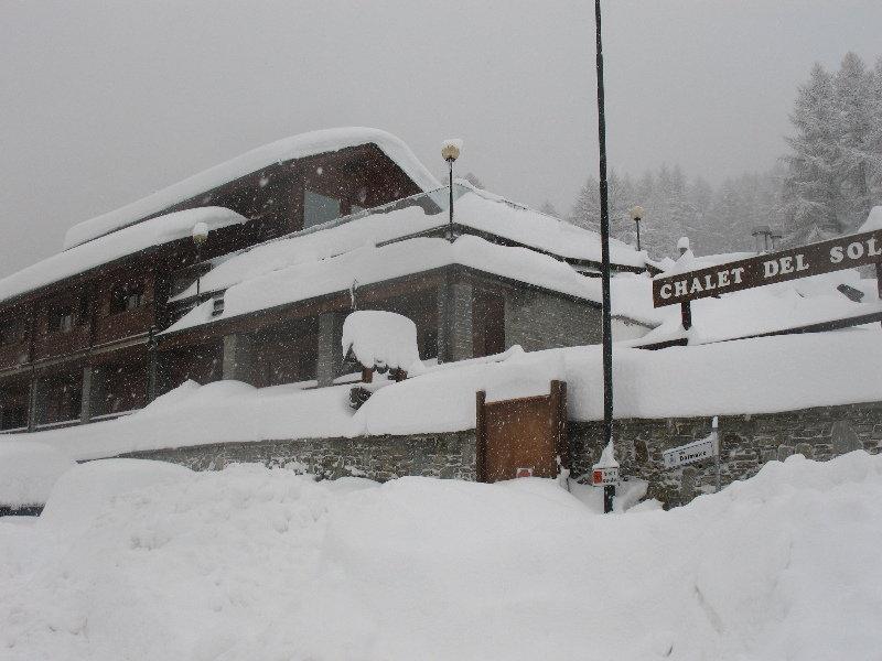 Restaurant Hotel Chalet Del Sole Oulx Buitenkant foto