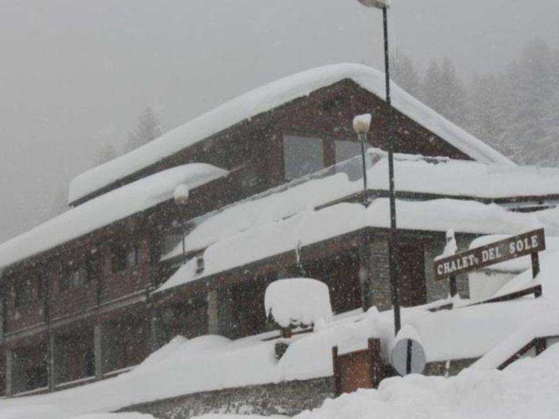Restaurant Hotel Chalet Del Sole Oulx Buitenkant foto