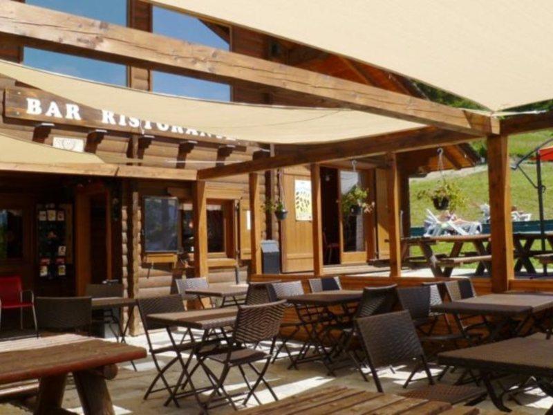 Restaurant Hotel Chalet Del Sole Oulx Buitenkant foto