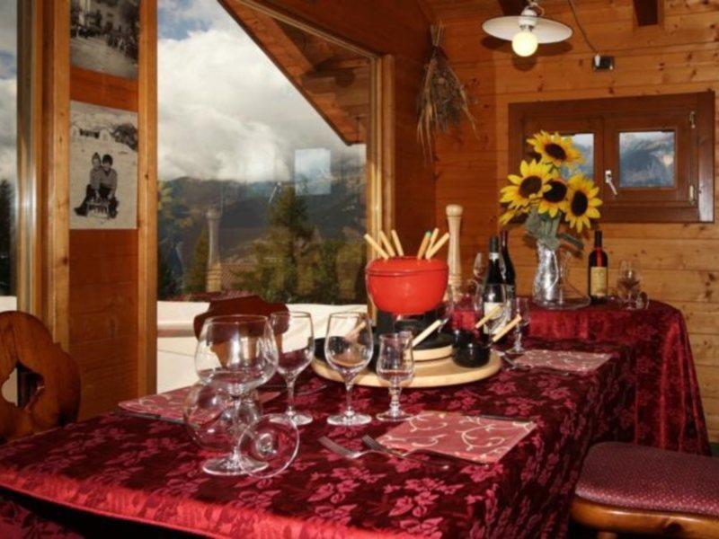 Restaurant Hotel Chalet Del Sole Oulx Buitenkant foto