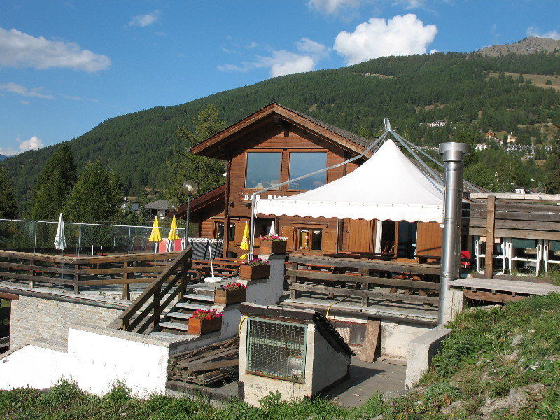 Restaurant Hotel Chalet Del Sole Oulx Buitenkant foto
