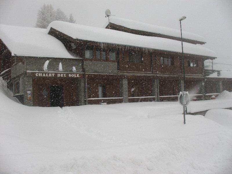 Restaurant Hotel Chalet Del Sole Oulx Buitenkant foto