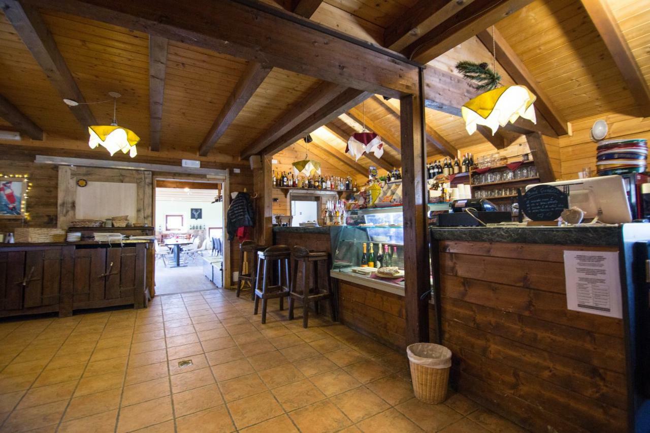Restaurant Hotel Chalet Del Sole Oulx Buitenkant foto